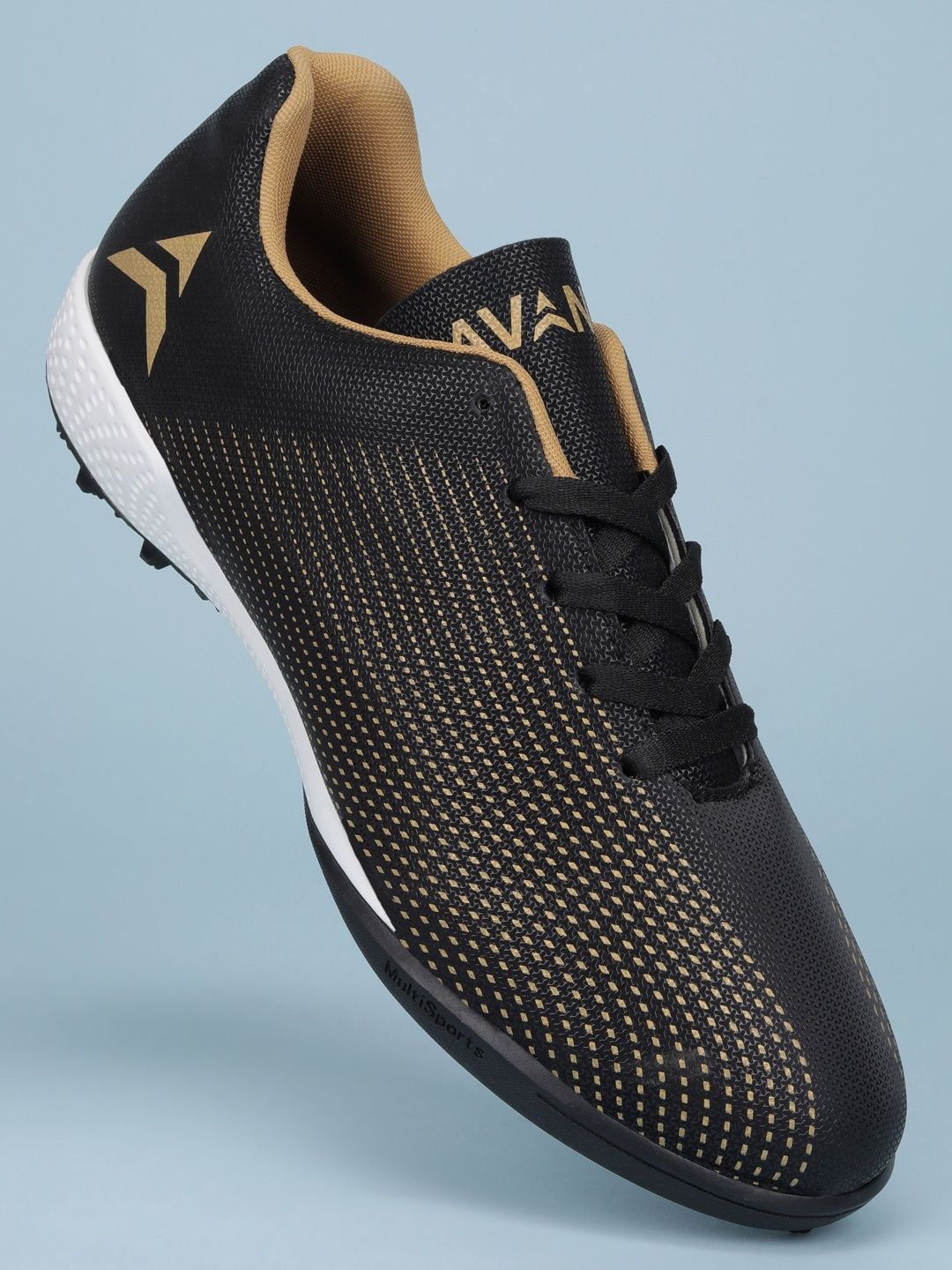 AVANT Men TurfMaster Pro Football Shoes - Black