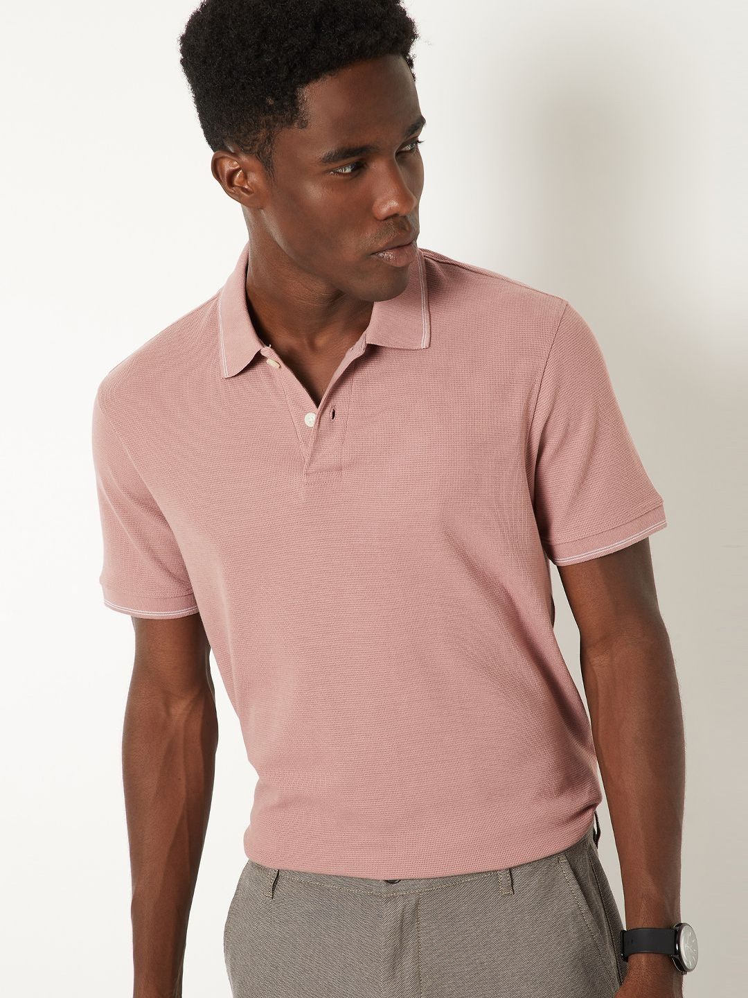 max Men Polo Collar T-shirt