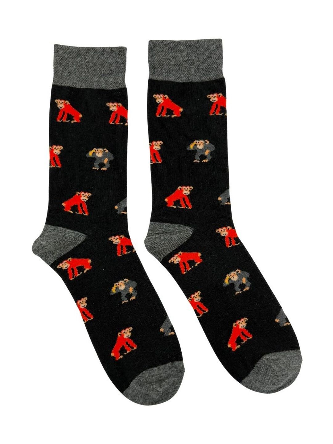 The Tie Hub Unisex Cotton Blend Patterned Calf Length Socks
