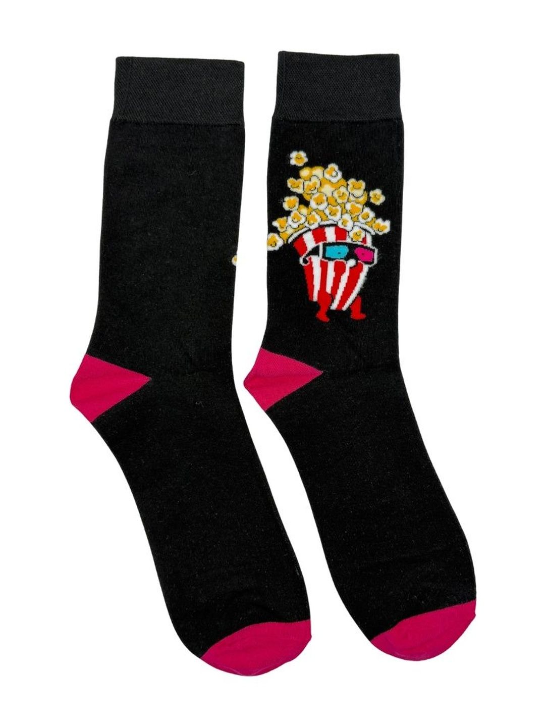 The Tie Hub Unisex Cotton Blend Patterned Calf Length Socks