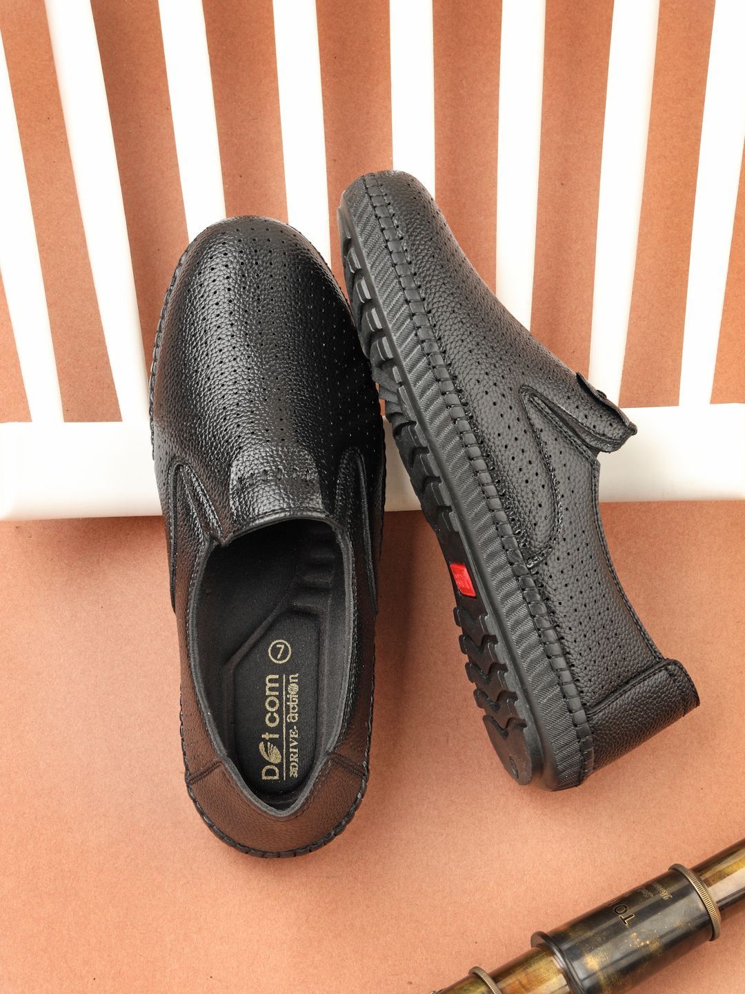 Action Men Perforations Loafers