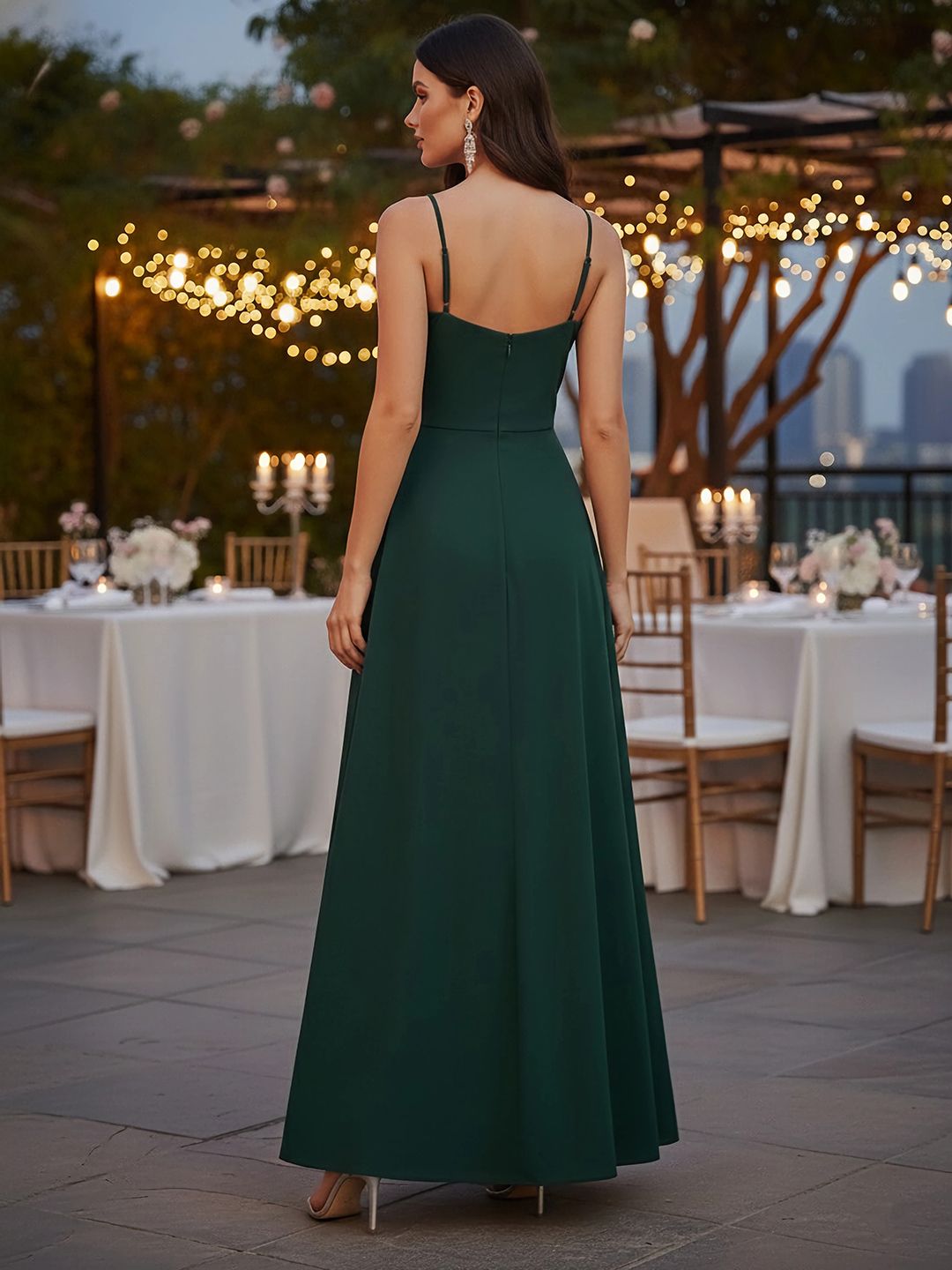 Buy Berrylush Green Wrap Maxi Dress - Dresses for Women 11109408 | Myntra