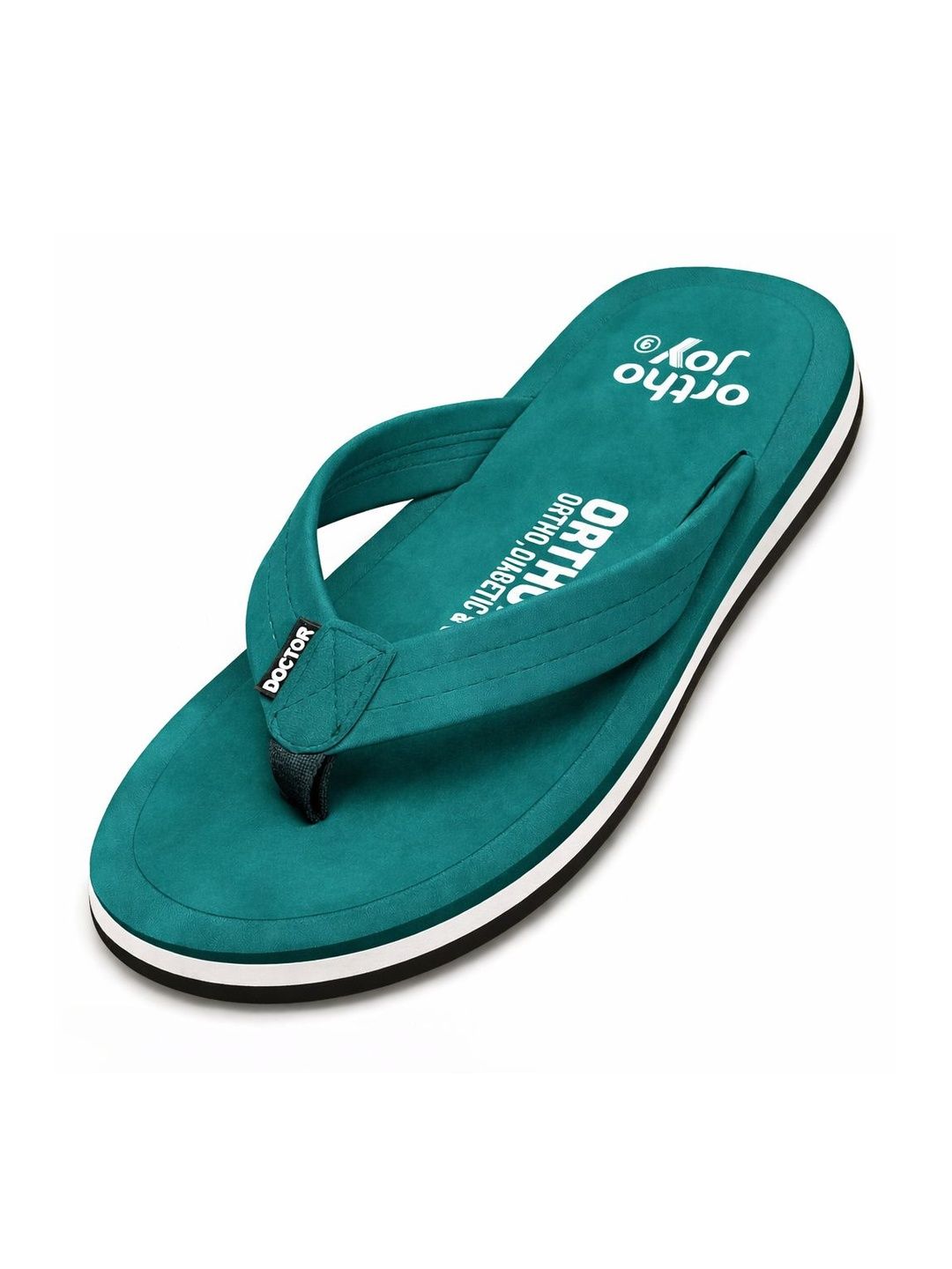 ORTHO JOY Men Rubber Thong Flip-Flops