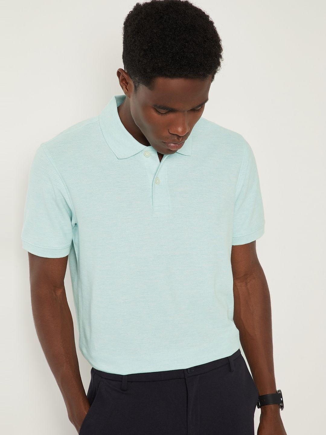 max Men Polo Collar T-shirt