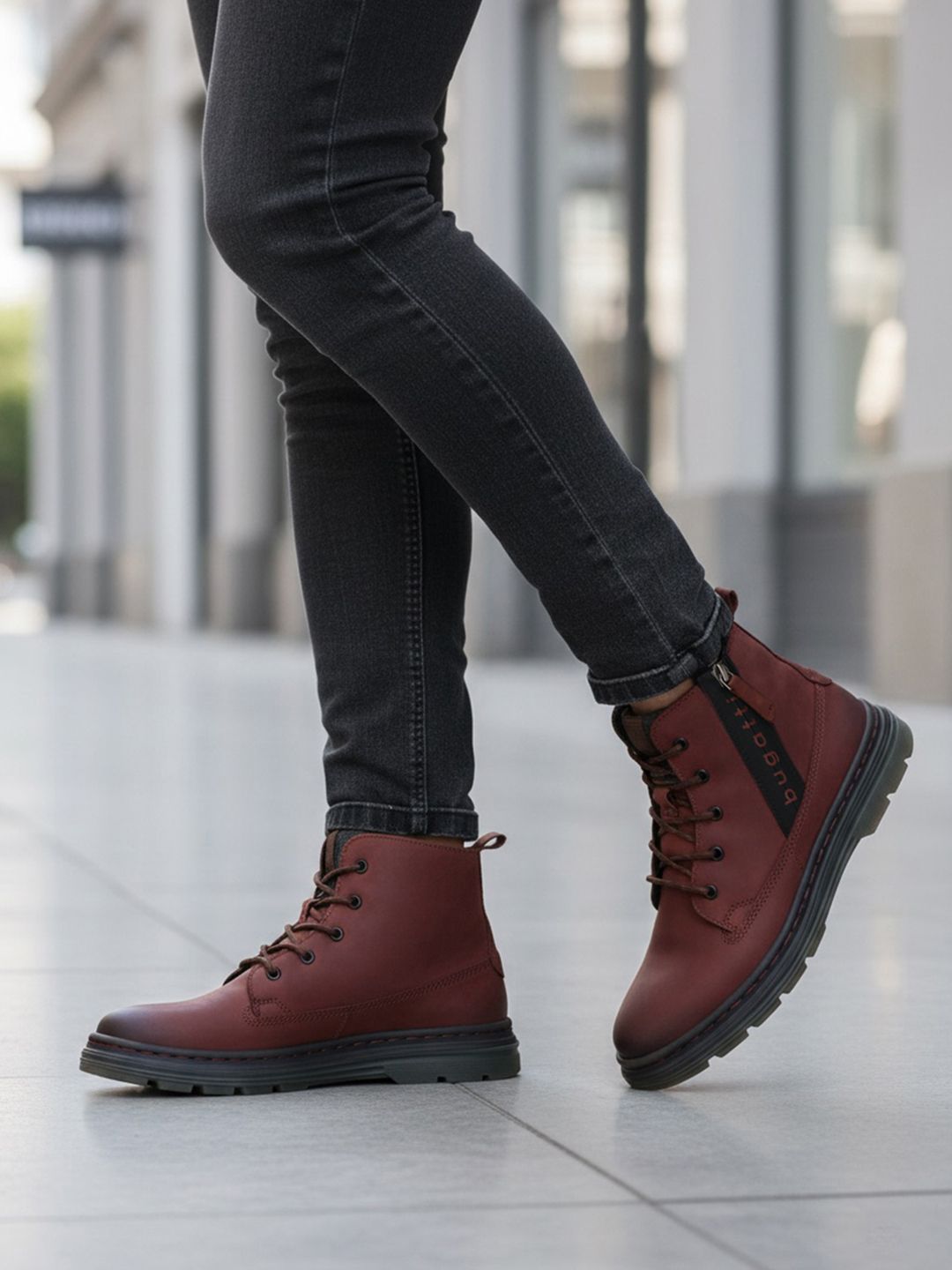 Bugatti Bugatti Men Leather Boots