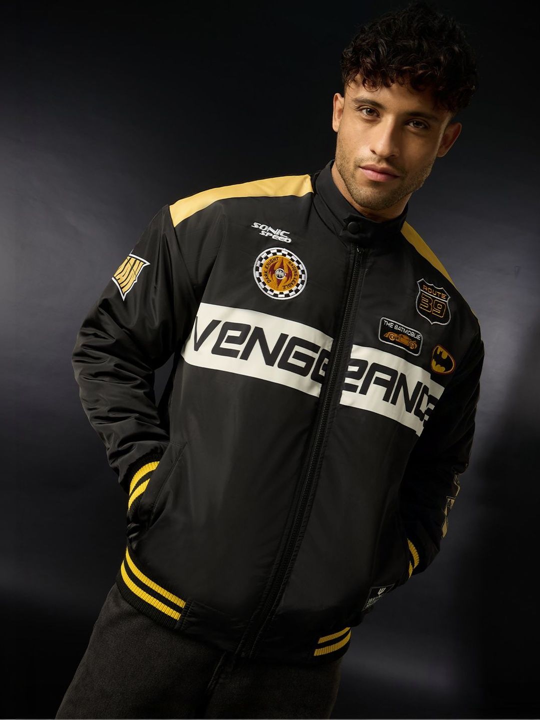 The Souled Store Men Batman Black Jackets