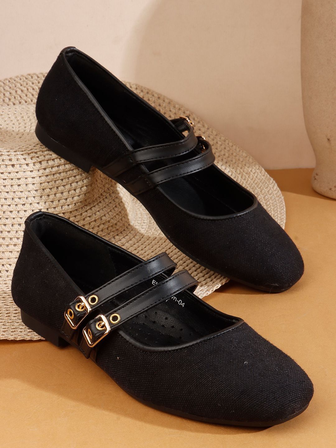 ELLE Women Buckles Flats