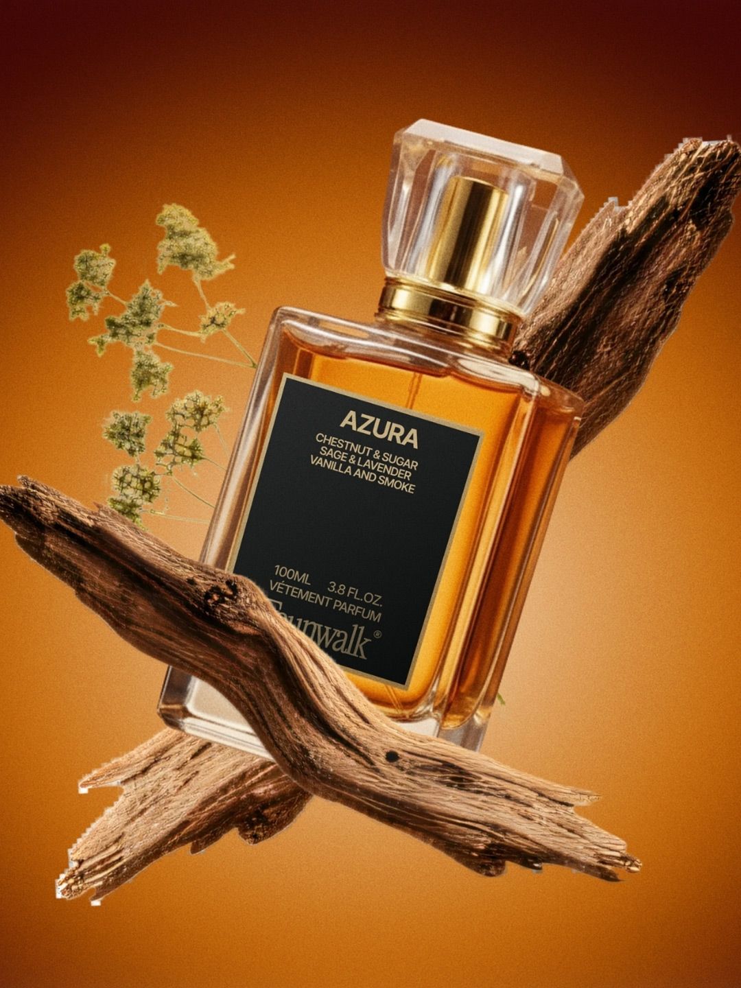 FAUN WALK Men Azura Long Lasting & Premium Eau de Parfum - 100 ml