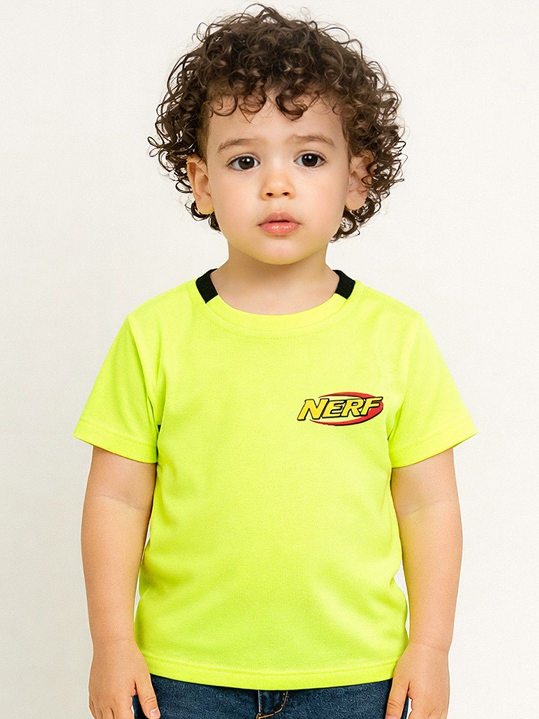 Boys Printed T- shirt YK X Wildwoods Boys Graphic Printed Round Neck T- shirt