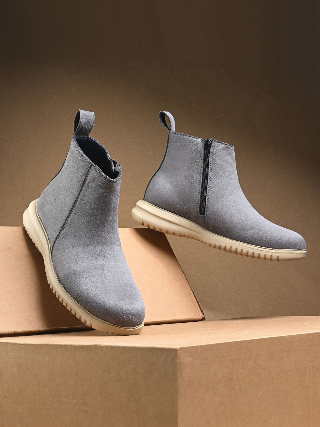 Eego Italy Eego Italy Men Round Toe Chelsea Boots