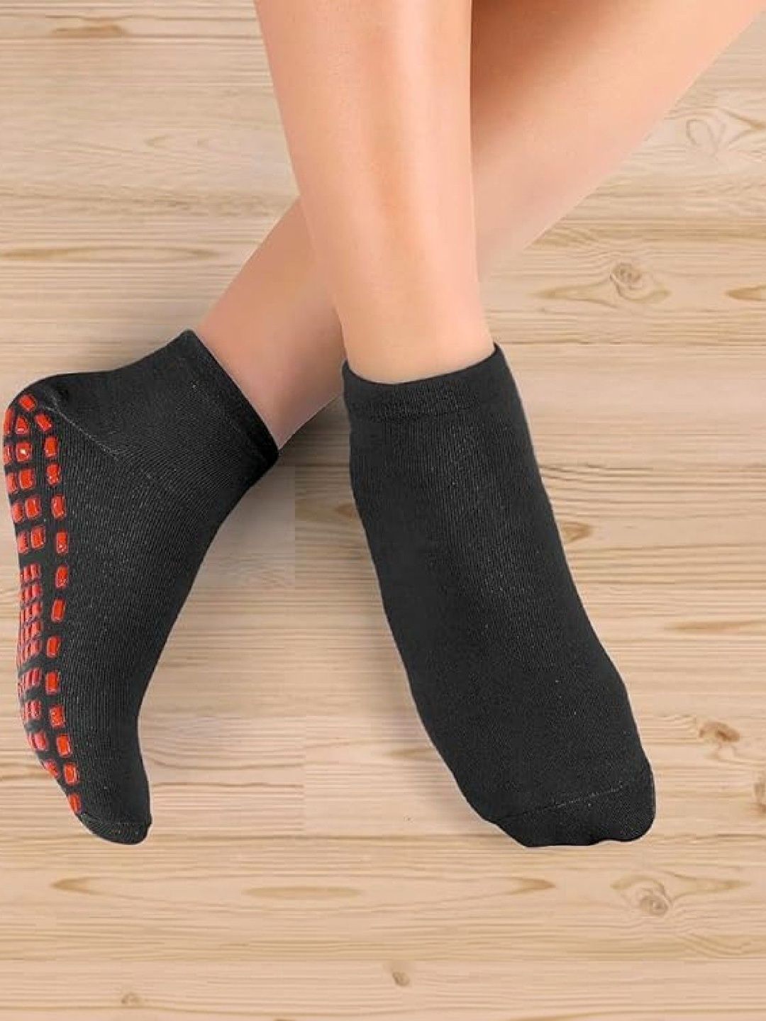 JUMPLINGS Men Patterned Cotton Ankle Length Socks