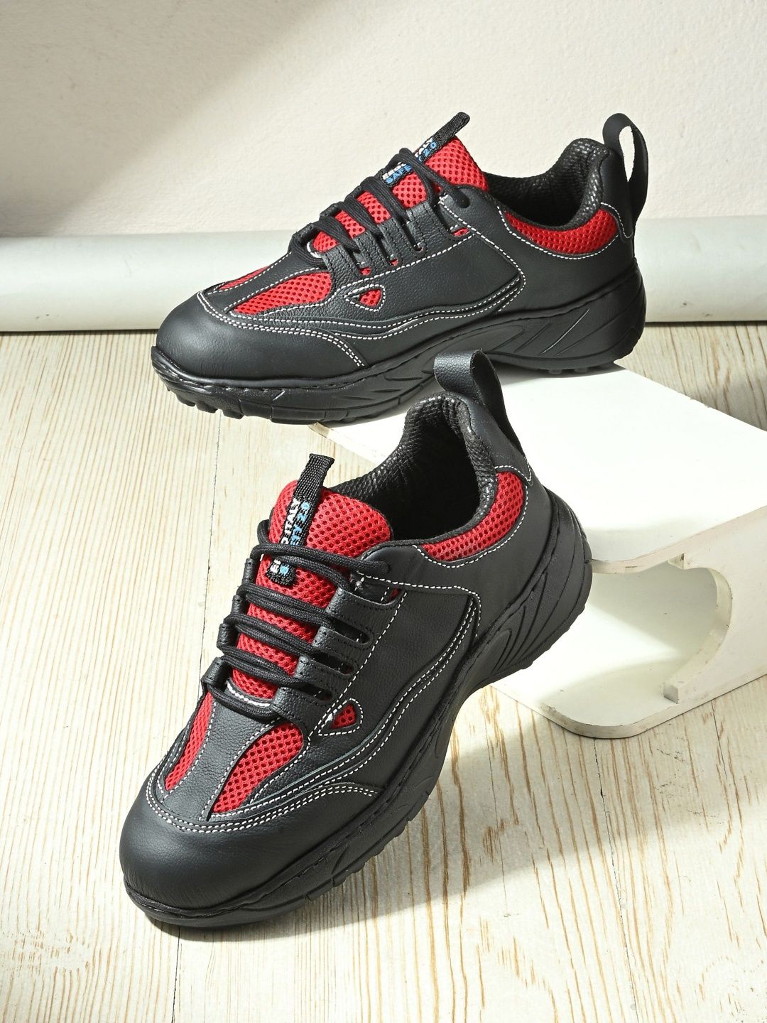 Eego Italy Men Leather Round Toe Sports Shoes