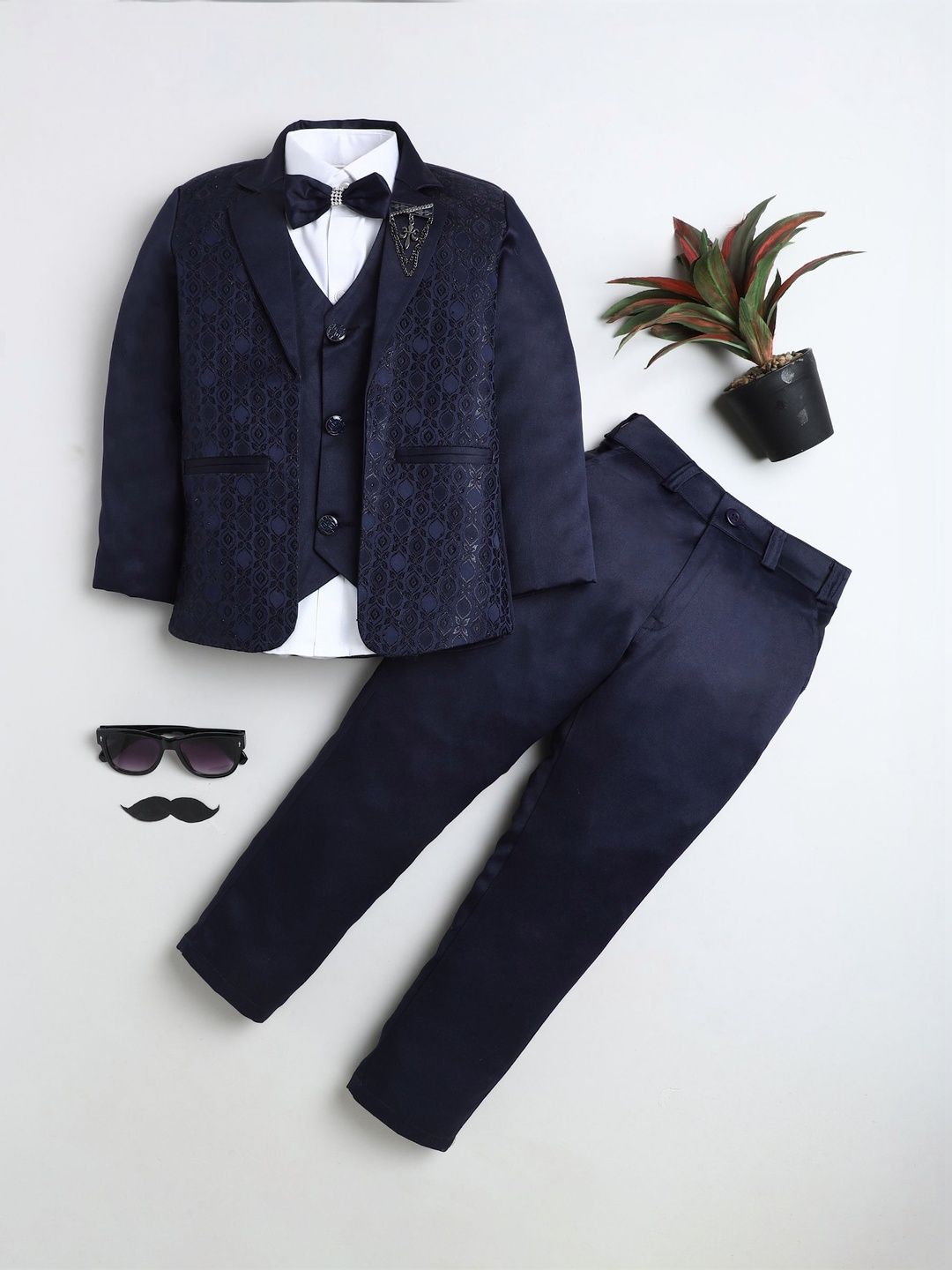 BT DEZINES Boys 3-Piece Party Suits