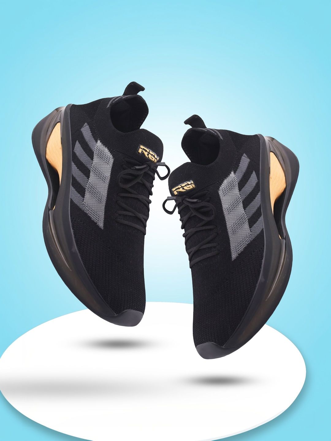 RGY Men Mesh Walking Non-Marking Shoes