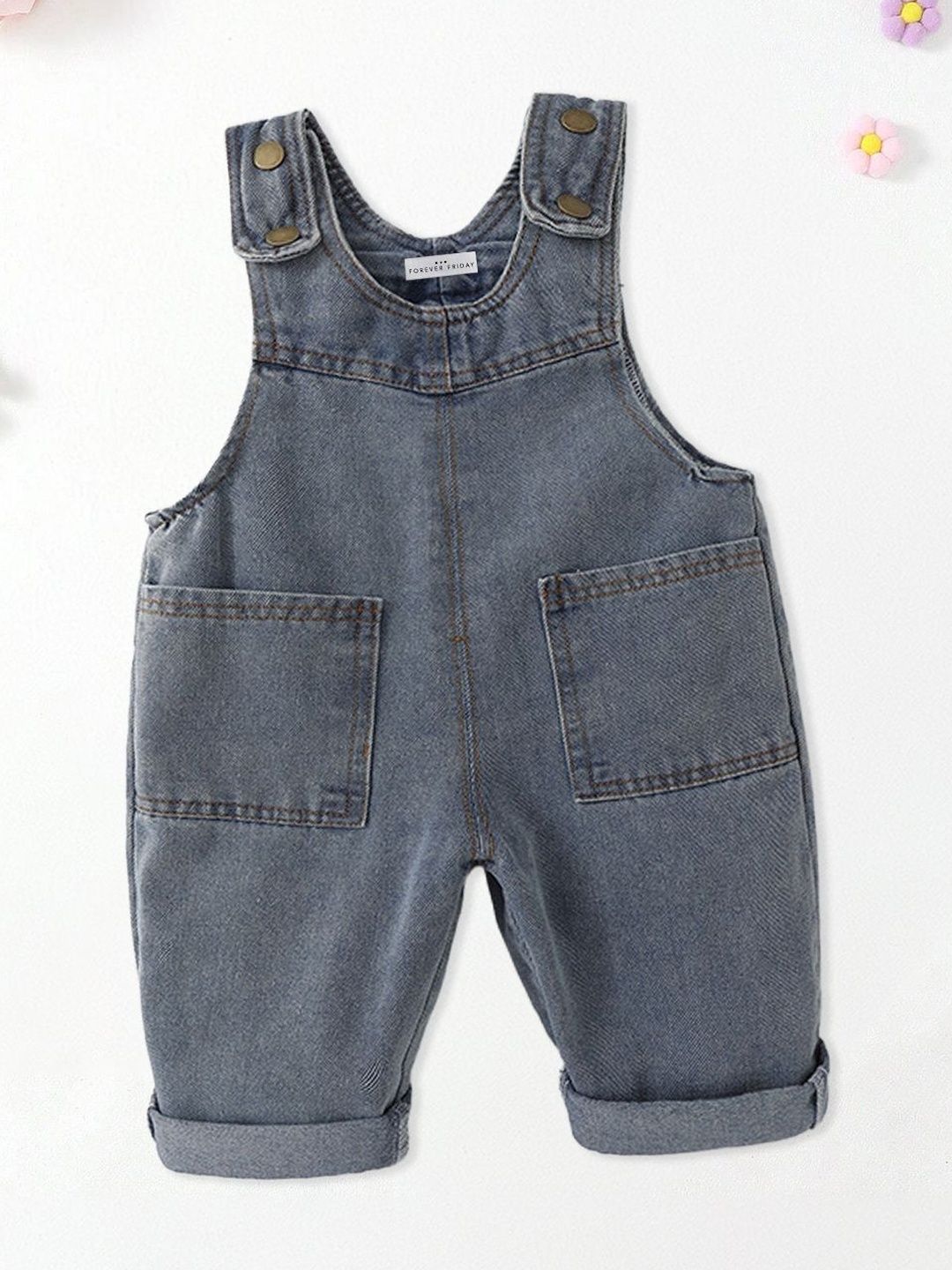 knee length dresses for ladies HT 360 Collective - Dungarees Dress main image 1