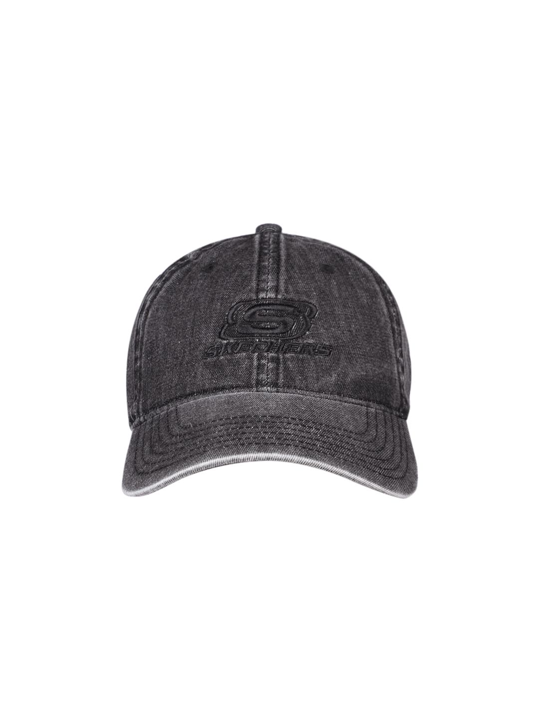 Skechers Unisex Denim Emb Pure Cotton Baseball Cap
