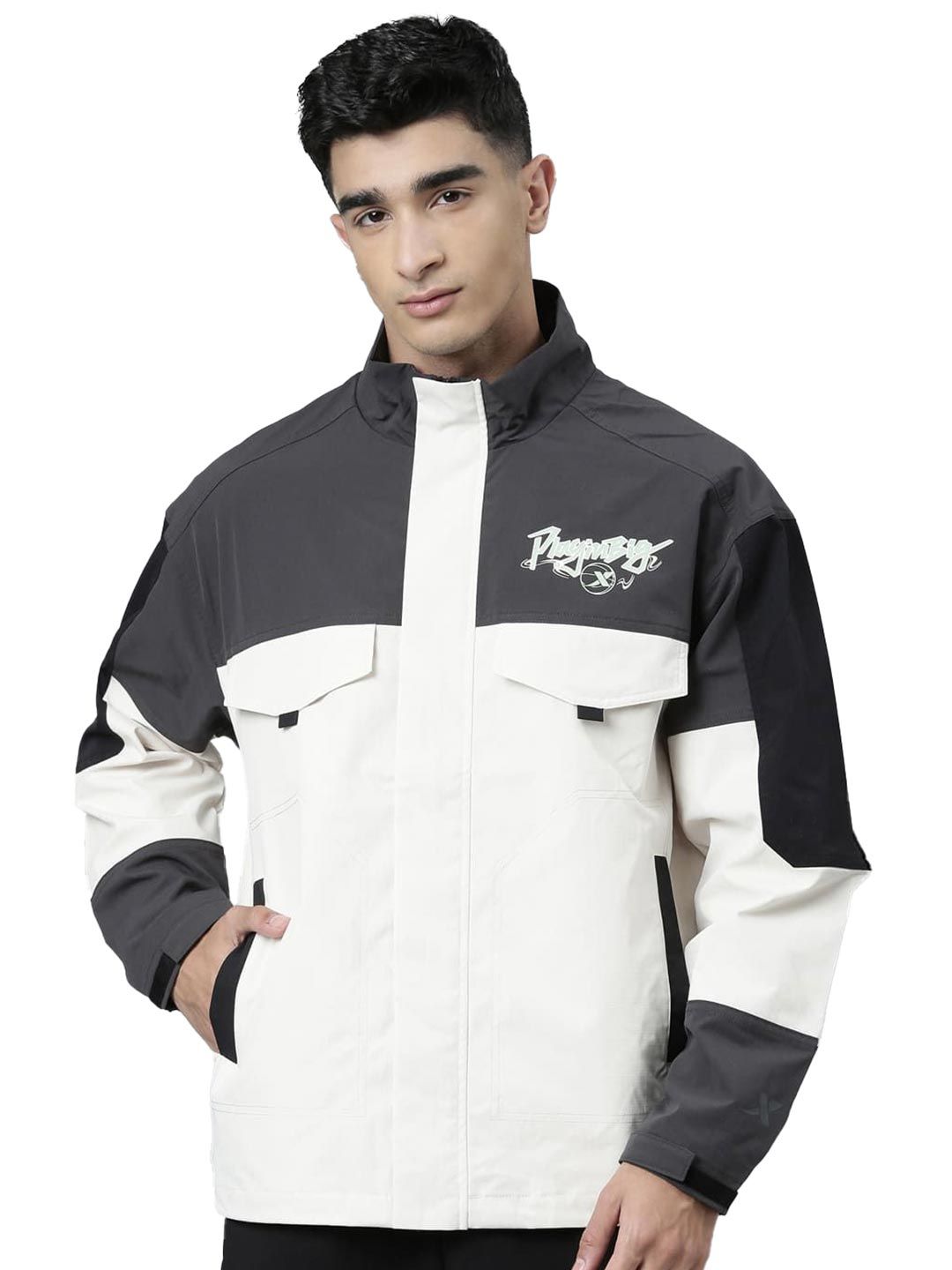 Xtep Men Double Layer Windbreaker