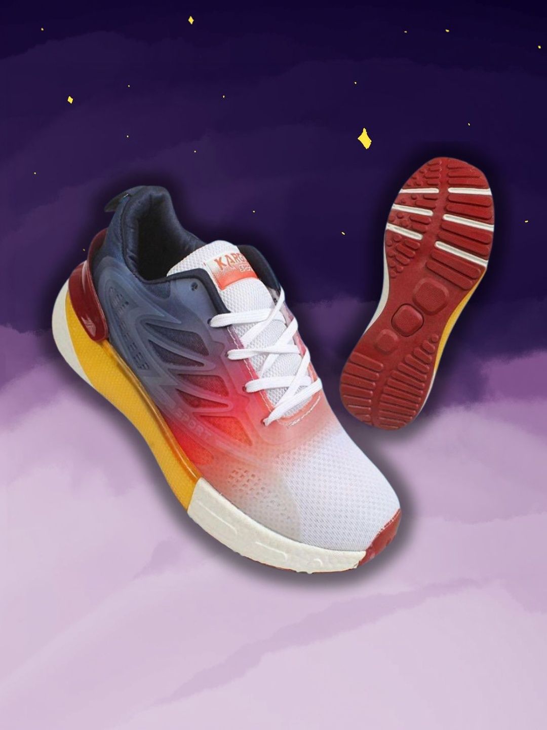 VINTEX Men Running Non-Marking Shoes
