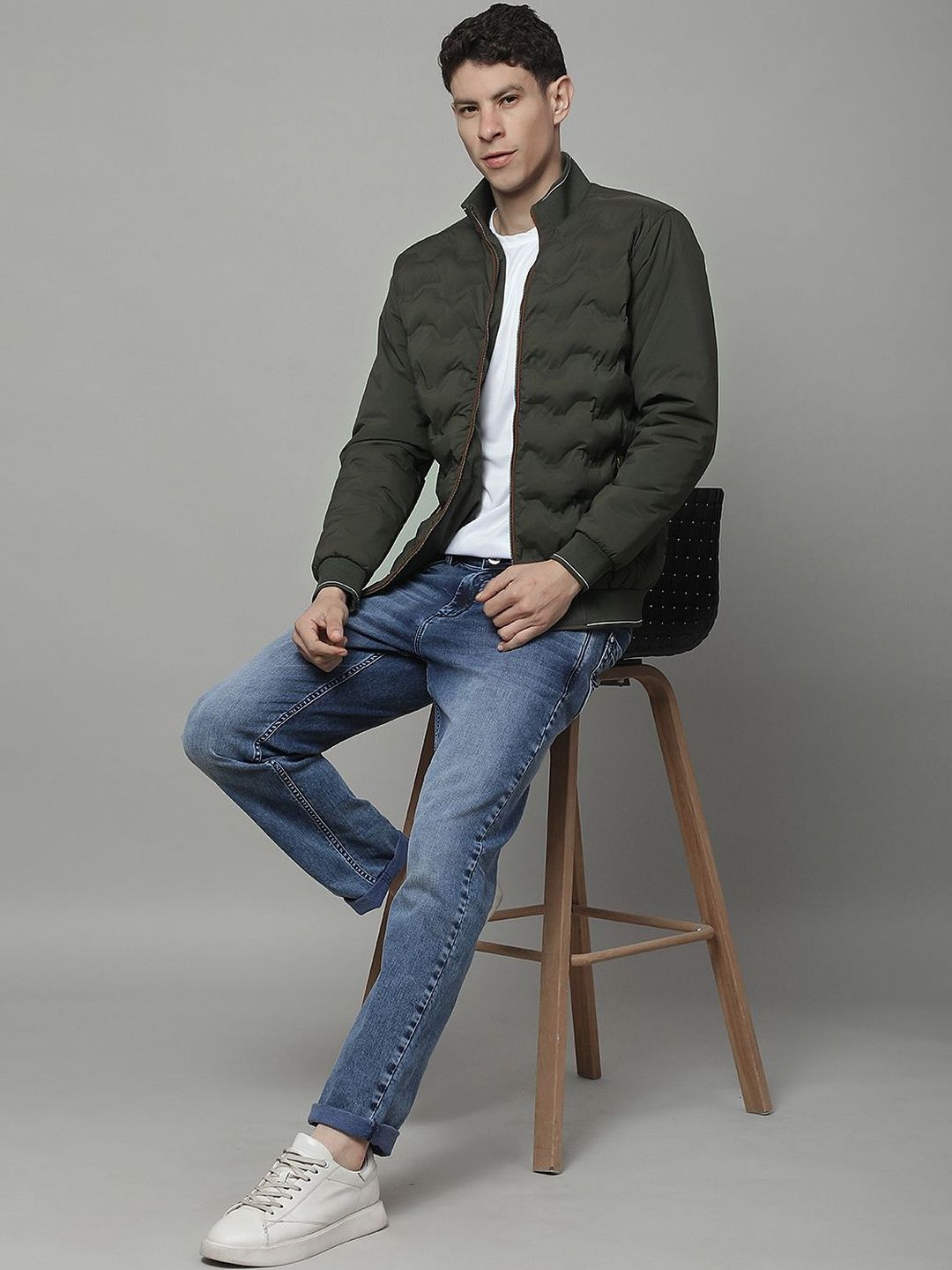 Cantabil Men Lightweight Puffer Jacket