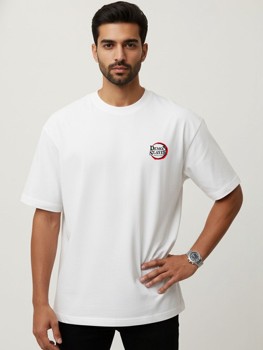 Organic Chics Men Printed T-shirt