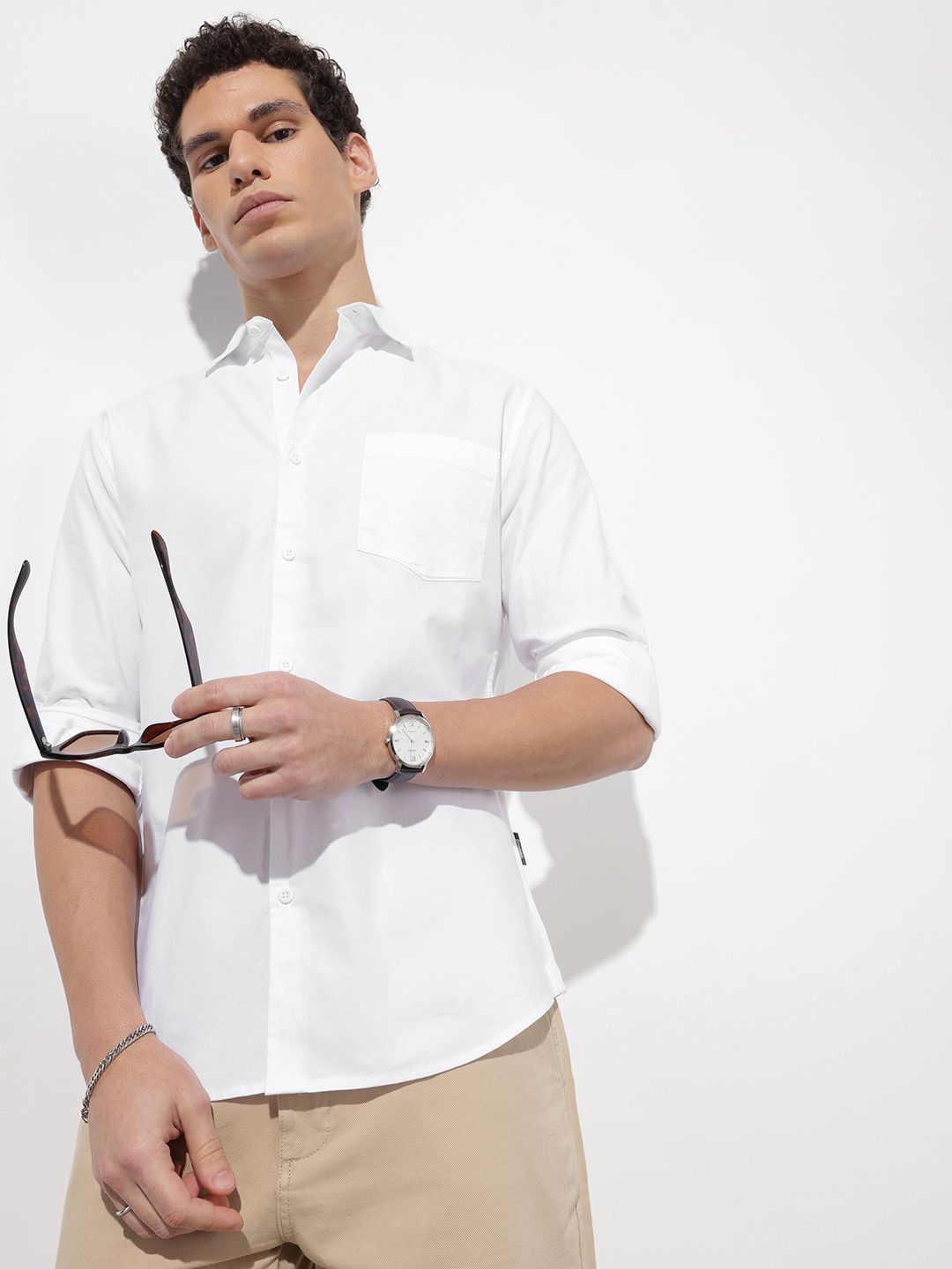 The Roadster Life Co. Pure Cotton Casual Shirt