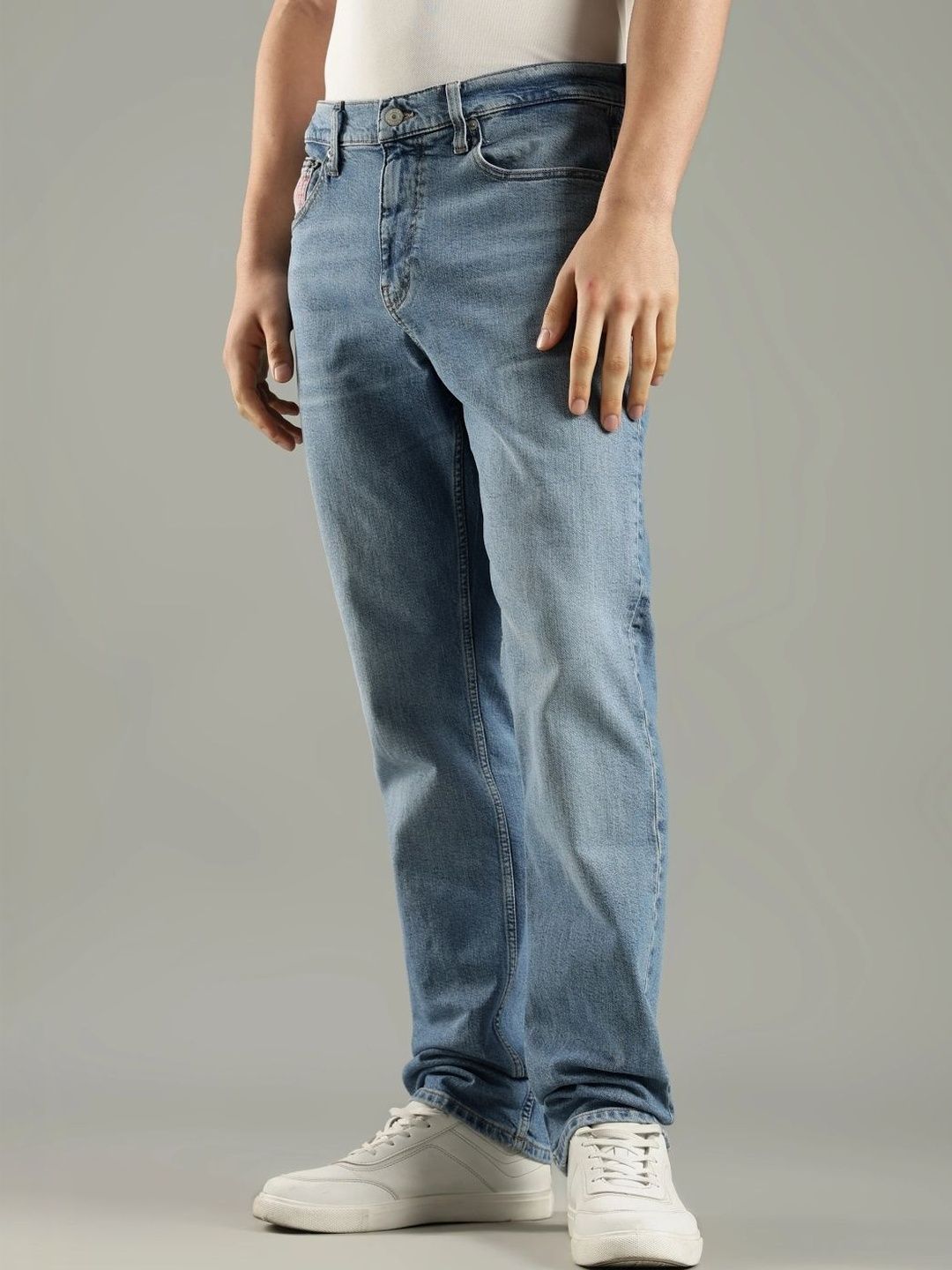Slim Fit Mid-Rise Jeans