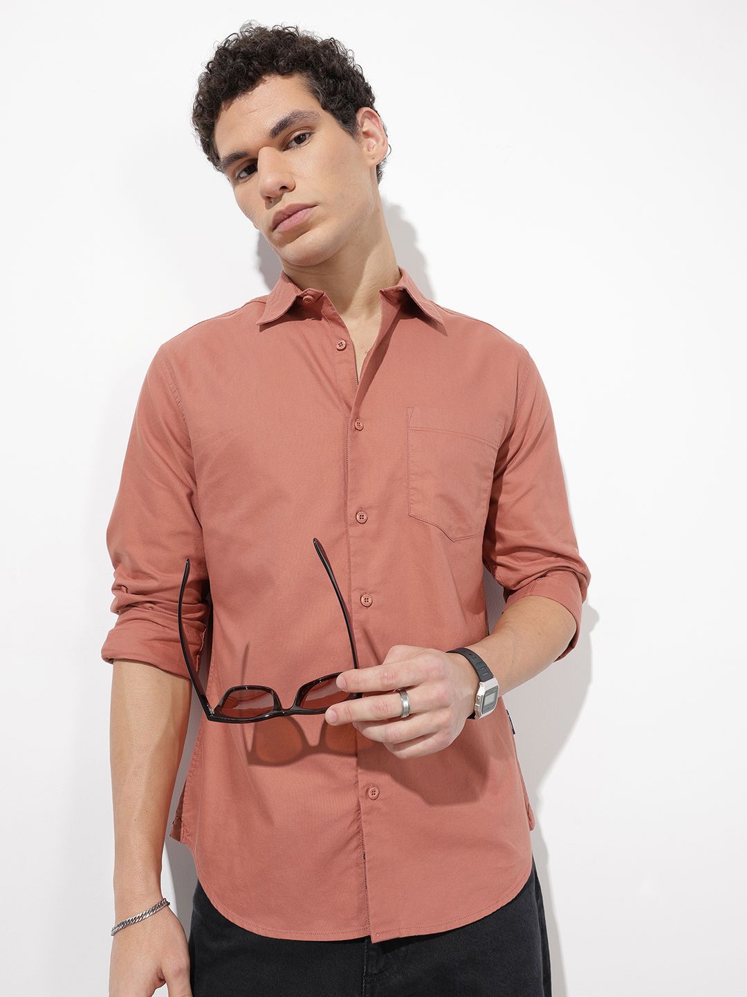 The Roadster Life Co. Pure Cotton Casual Shirt