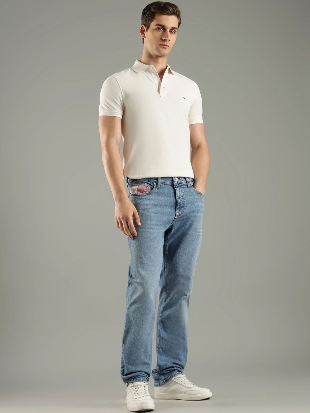 Slim Fit Mid-Rise Jeans