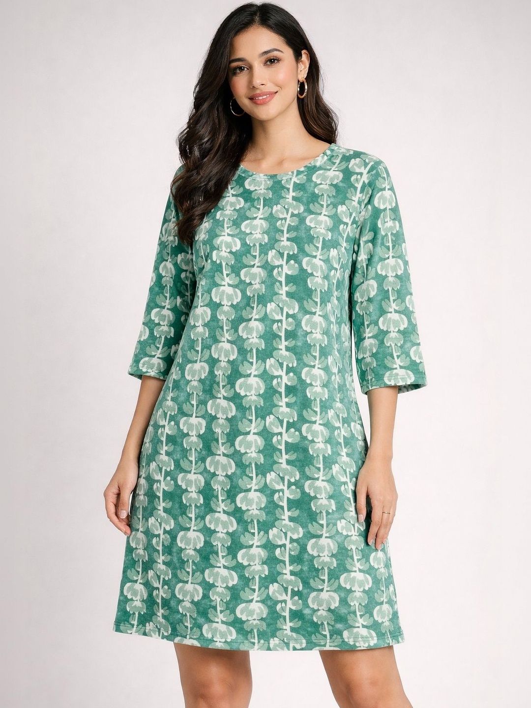 Camey Printed Nightdress