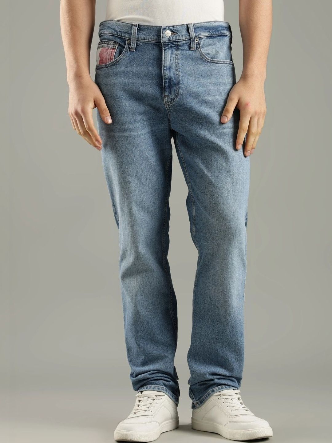 Slim Fit Mid-Rise Jeans
