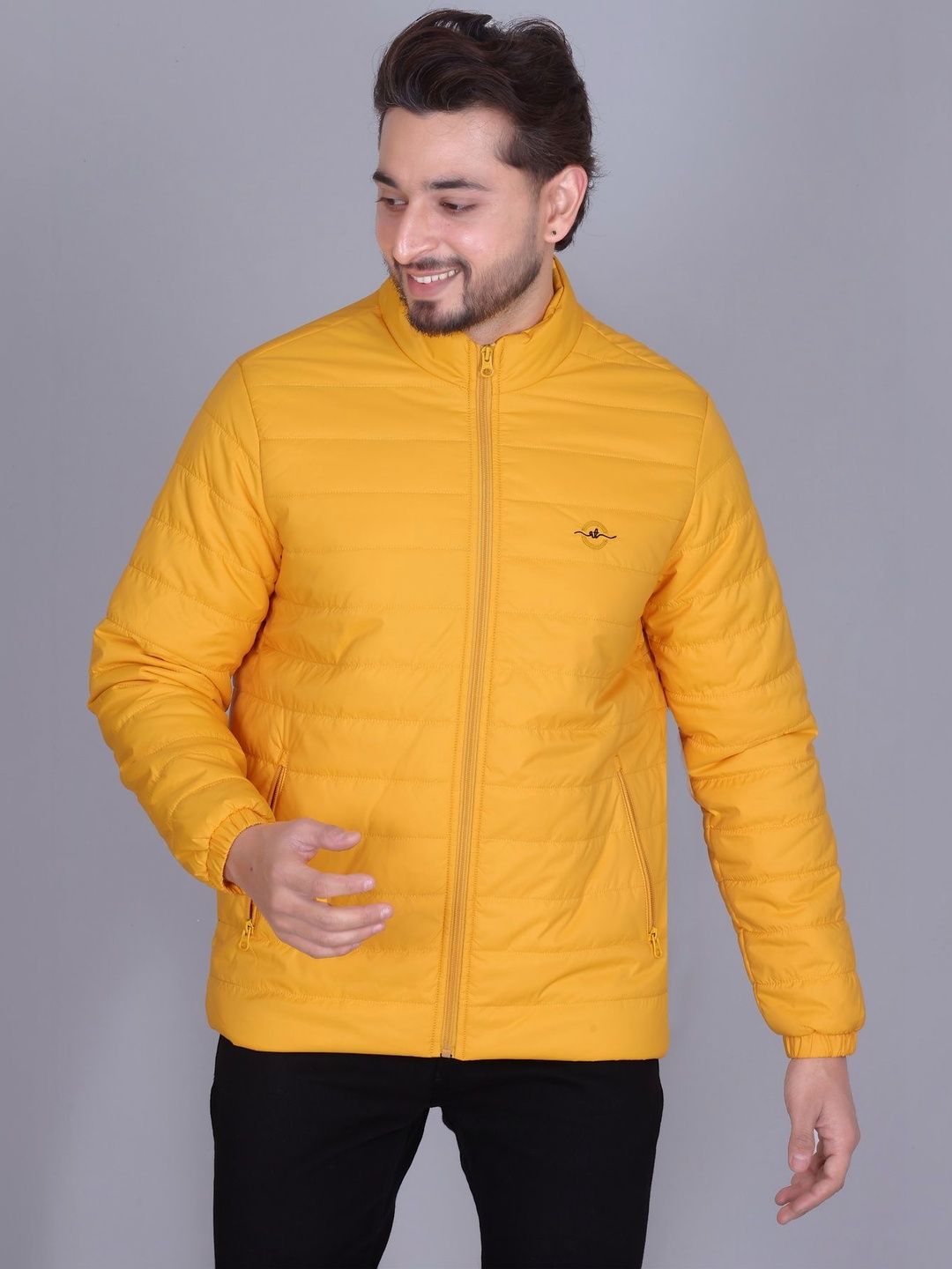 Rare Times Men Lightweight Puffer Jacket