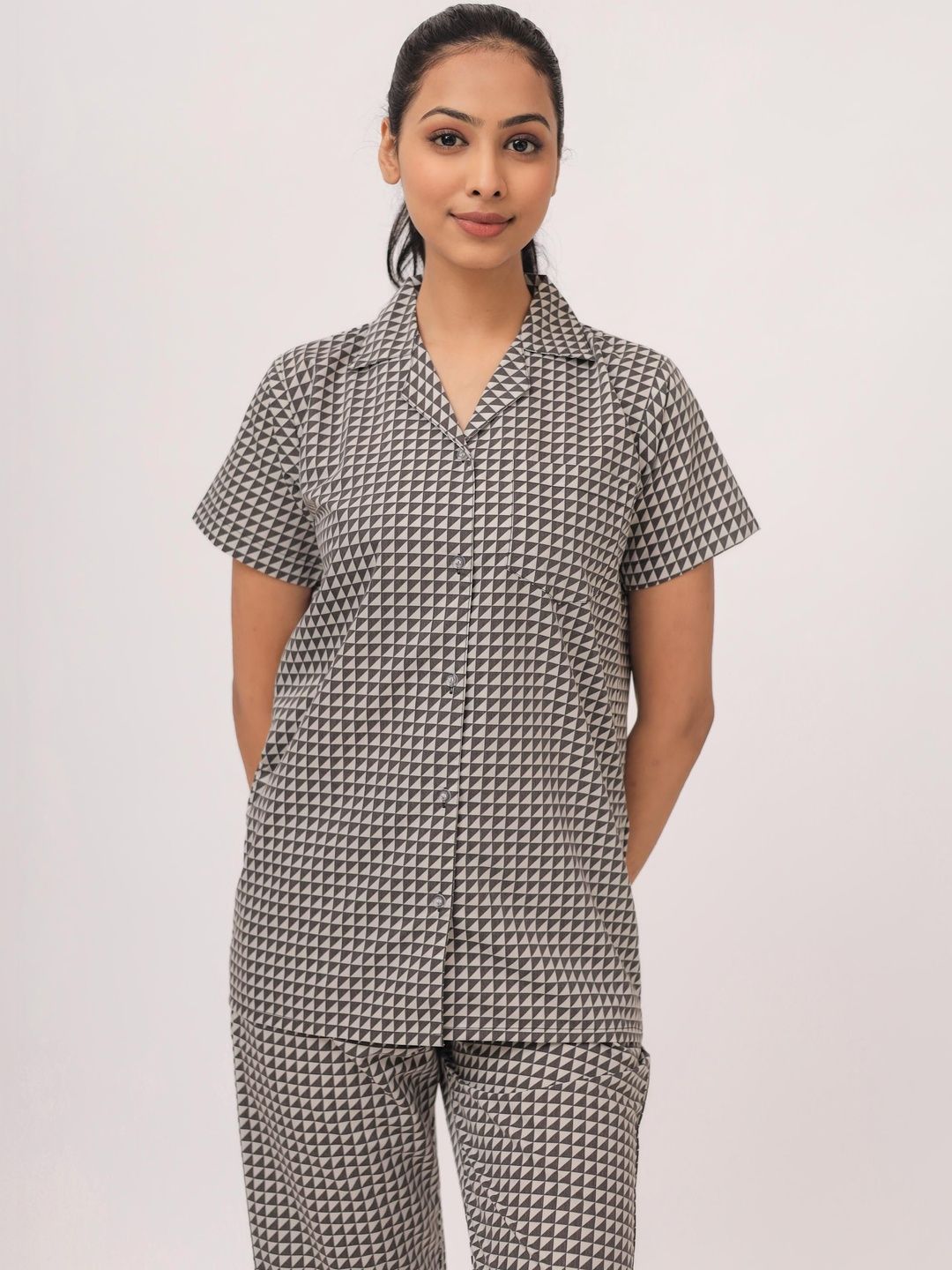 House of Comfort Women Printed Night suit