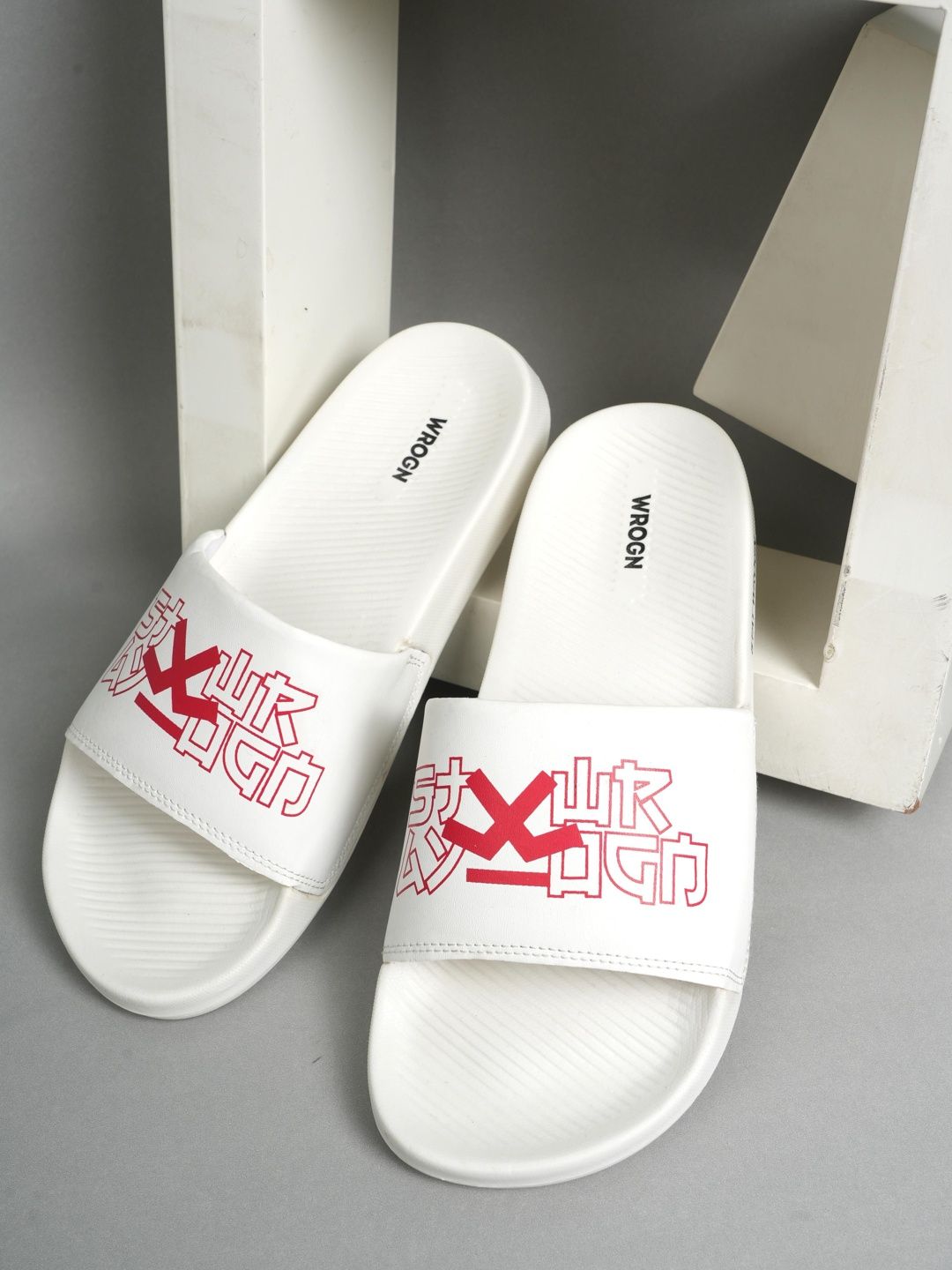WROGN Men Printed Sliders