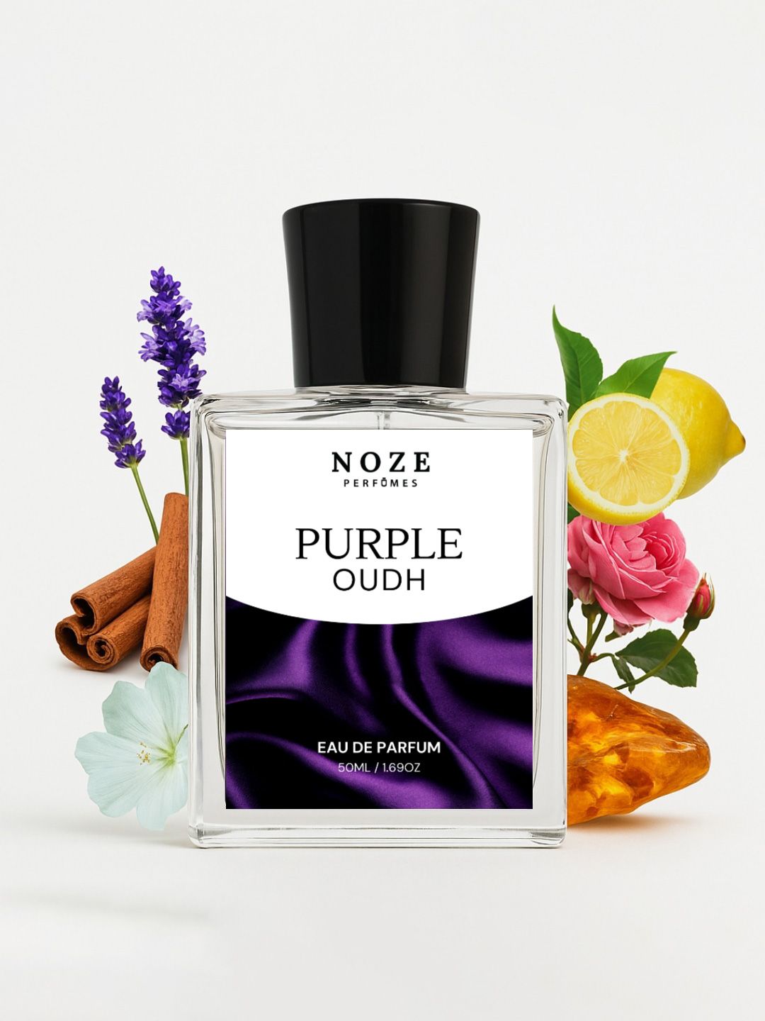 Noze Perfumes Purple Oudh Long Lasting Eau de Parfum - 50 ml