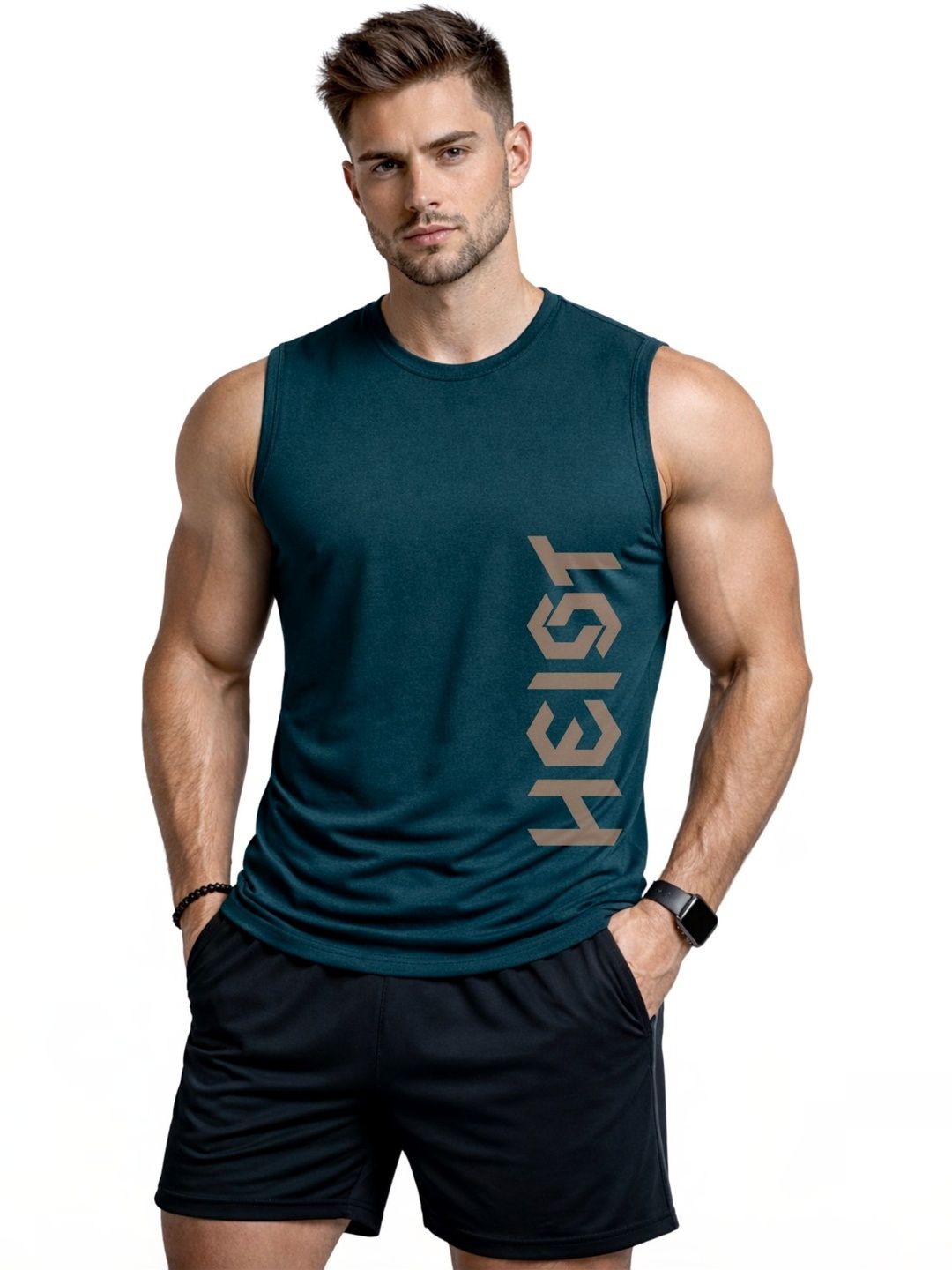3Colors Printed Dri-FIT Sleeveless Innerwear Vests