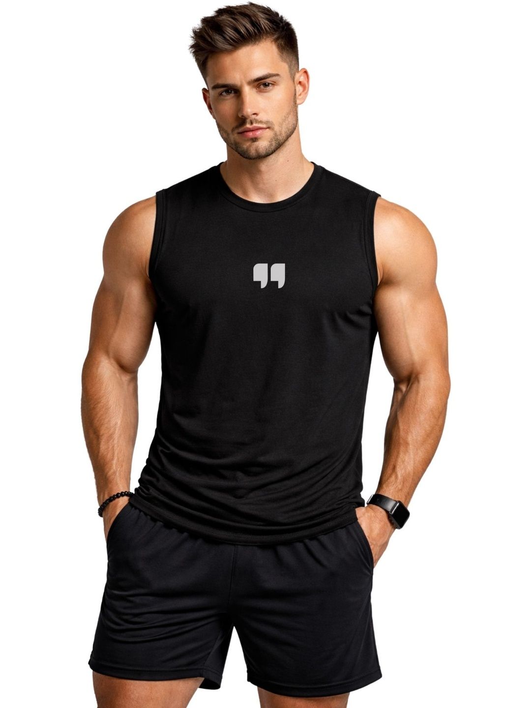 3Colors Printed Dri-FIT Sleeveless Innerwear Vests