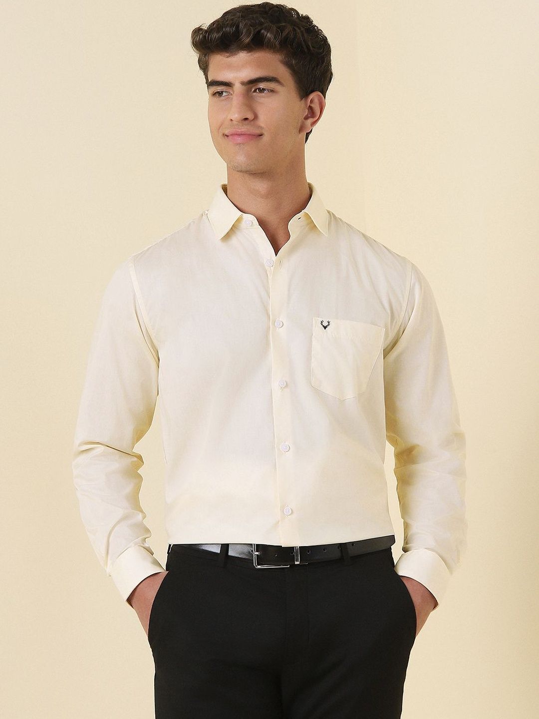Allen Solly Allen Solly Men Slim Fit Semiformal Shirt