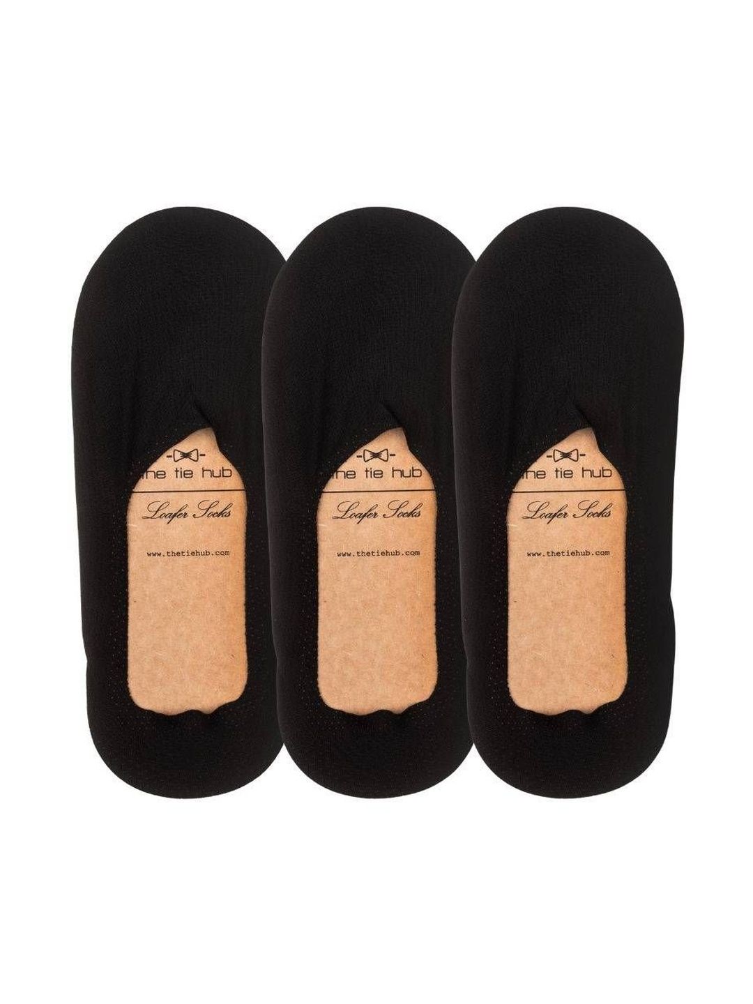 The Tie Hub Men Pack Of 3 Cotton Ankle-Length Socks