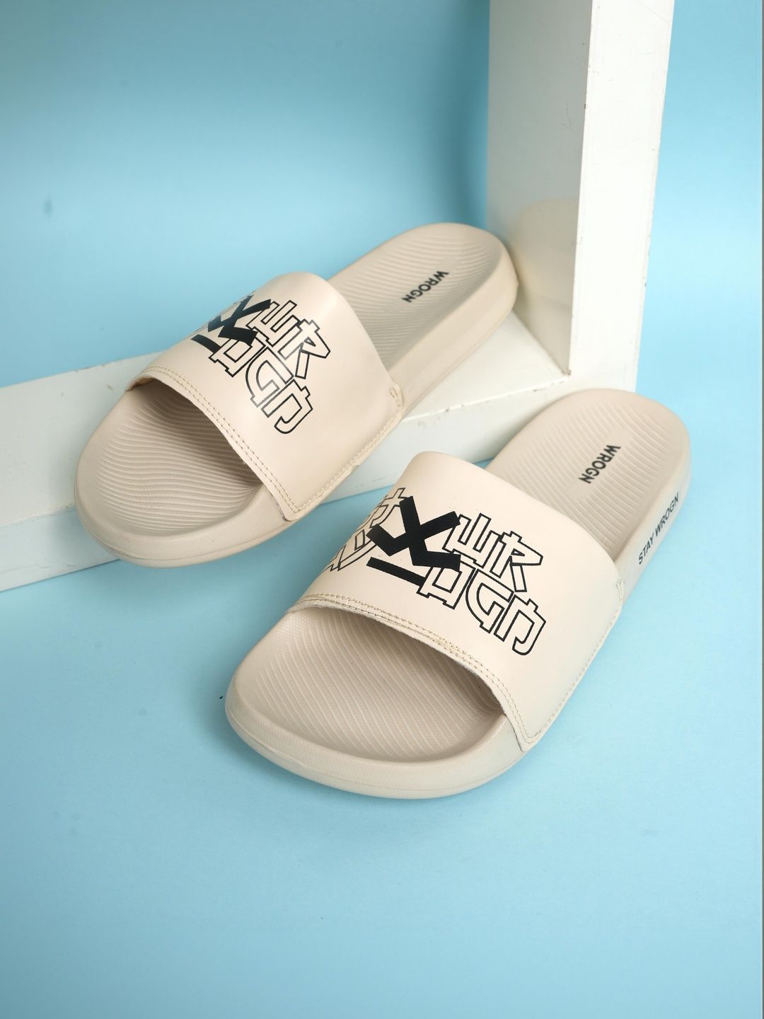 WROGN Men Printed Sliders