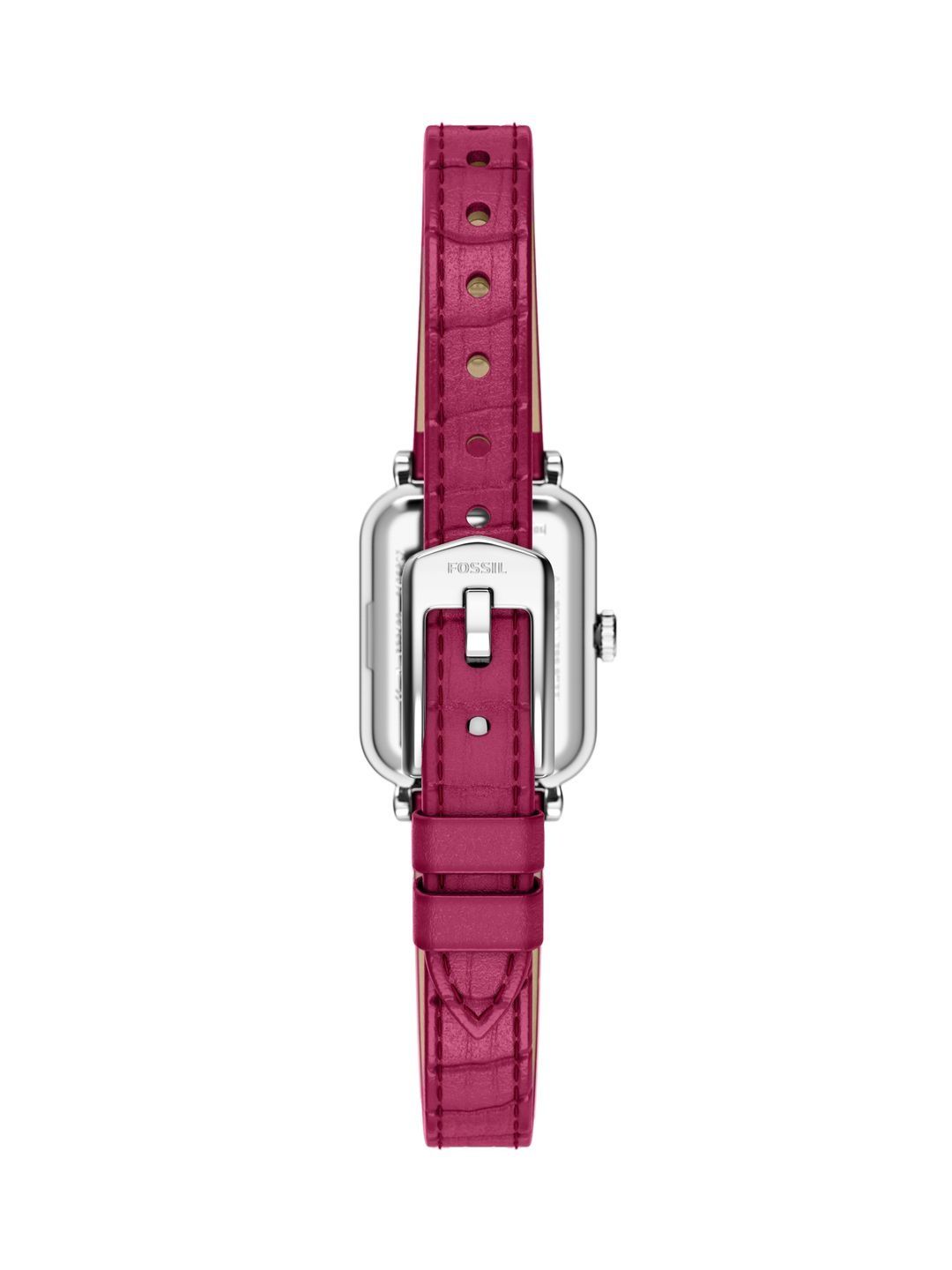 Dial & Leather Straps Analogue Watch ES5466