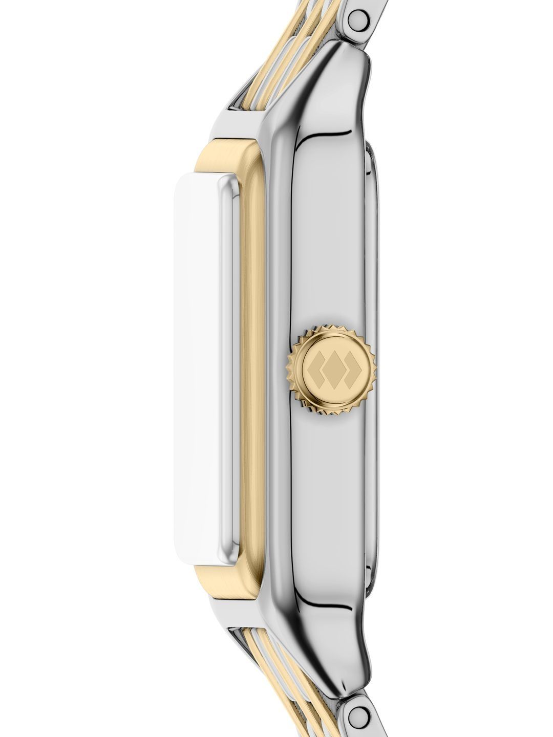 Dial & Stainless Steel Bracelet Style Straps Analogue Watch ES5468