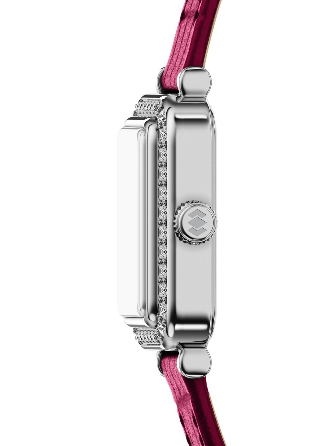 Dial & Leather Straps Analogue Watch ES5466