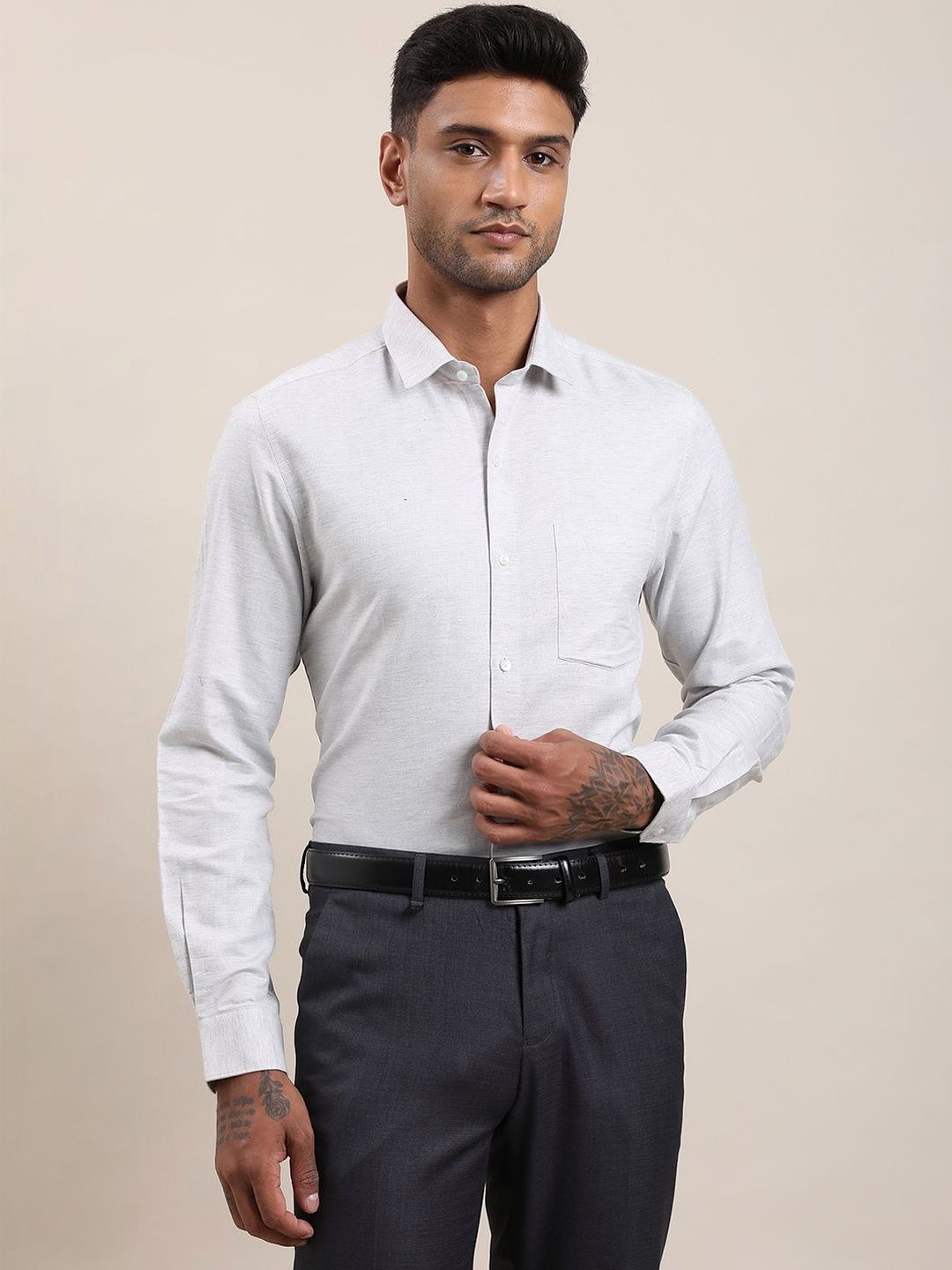 Turtle Men Standard Slim Fit Formal Shirt