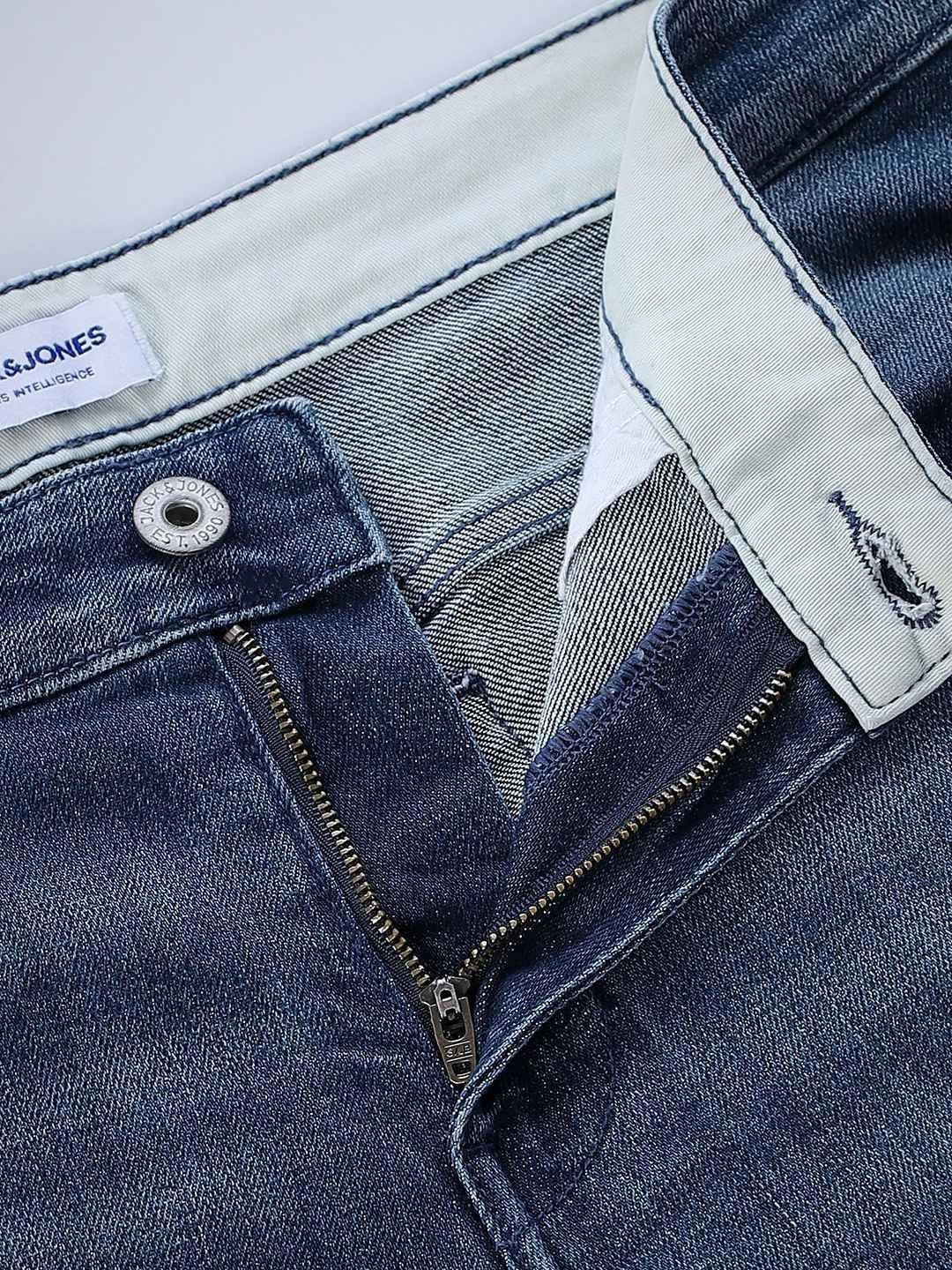 Regular Fit Low-Rise Light Fade Stretchable Jeans