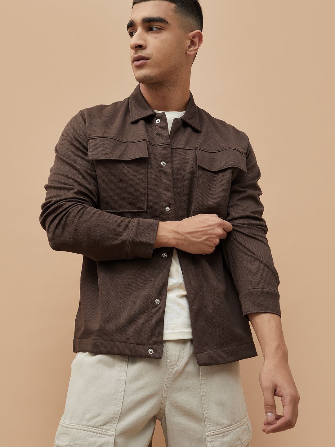 Forca by Lifestyle Men Woven Jacket