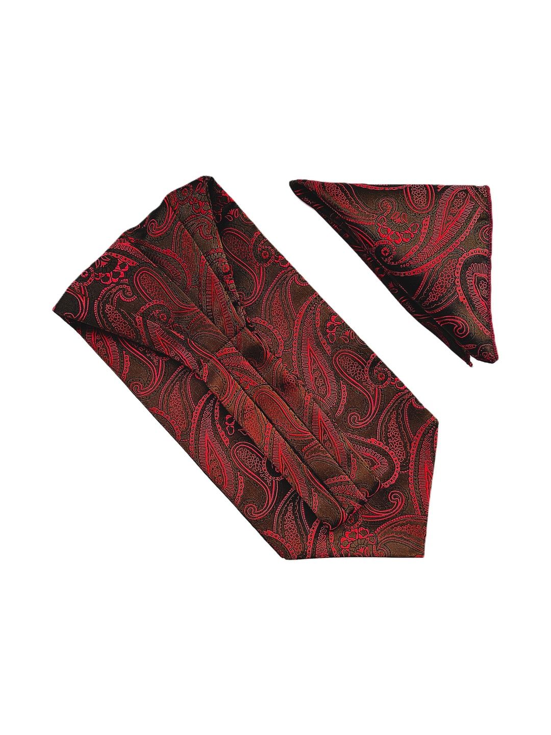 VOICI Men Printed Ascot Tie