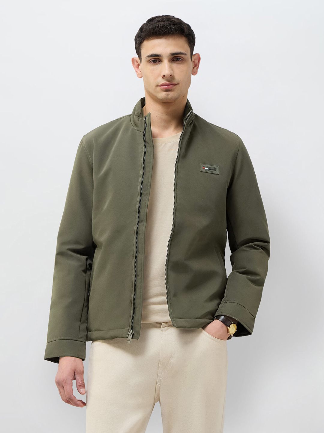 U.S. Polo Assn. Mock Collar Padded Jacket