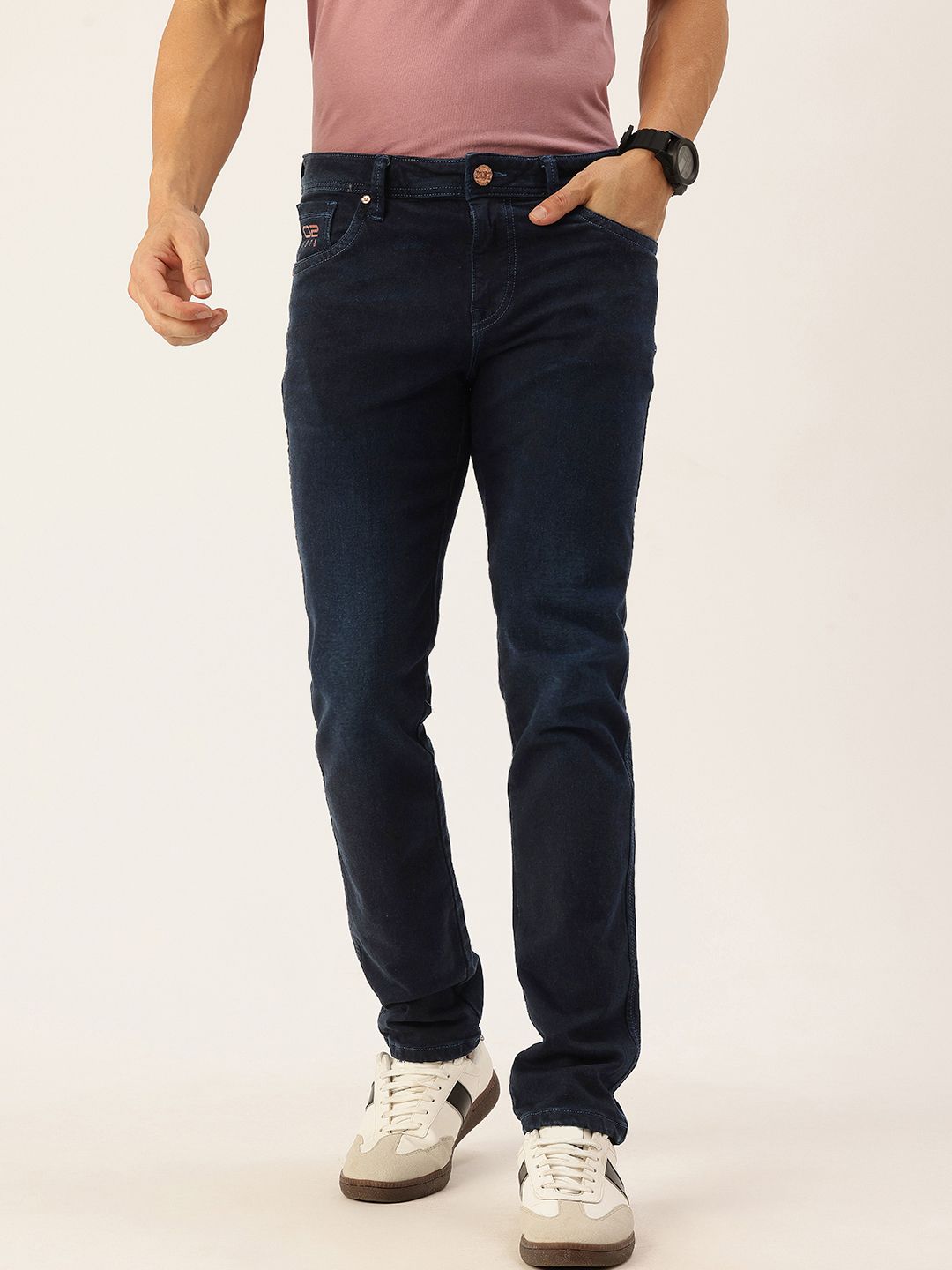 Integriti Men Slim Fit Light Fade Stretchable Jeans