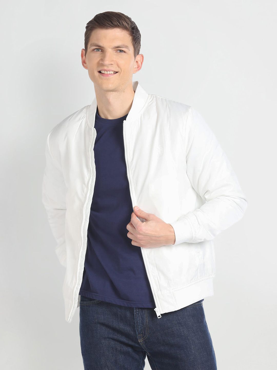 U.S. Polo Assn. Denim Co. Light Weight Bomber Jacket