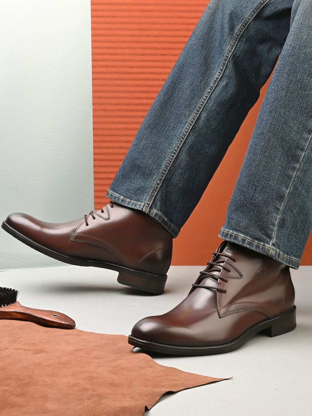 Valentino Valentino Men Leather Boots